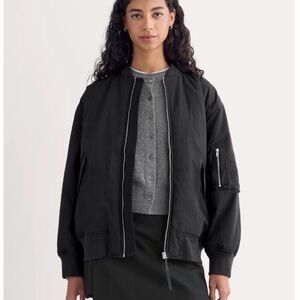 Everlane Oversized Puffer Bomber Jacket